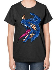 dragon 173# - dragon-  Ladies T-Shirt