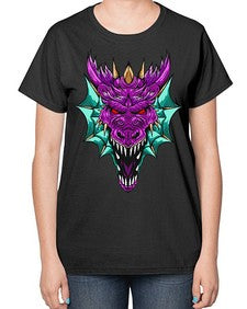 dragon 175# - dragon-  Ladies T-Shirt