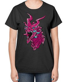 dragon 177# - dragon-  Ladies T-Shirt