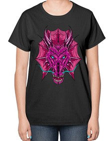 dragon 178# - dragon-  Ladies T-Shirt