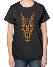 dragon 179# - dragon-  Ladies T-Shirt
