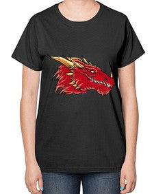 dragon 181# - dragon-  Ladies T-Shirt