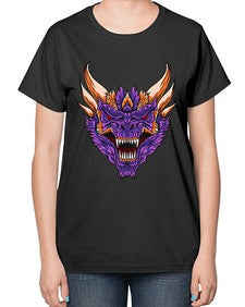 dragon 183# - dragon-  Ladies T-Shirt