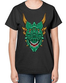 dragon 190# - dragon-  Ladies T-Shirt
