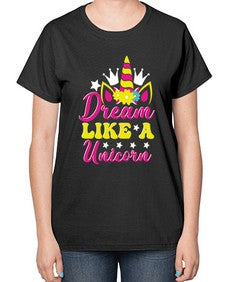 dream like a unicorn 116# - unicorn-  Ladies T-Shirt