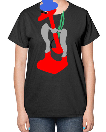 drinky bird 33# - birds-  Ladies T-Shirt