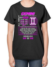 gemini 244# - gemini-  Ladies T-Shirt