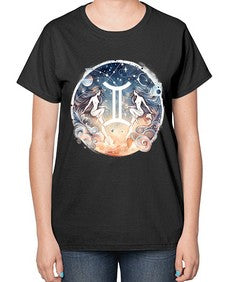 gemini 247# - gemini-  Ladies T-Shirt
