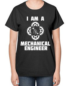 i am mechanical engineer 856# - engineer-  Ladies T-Shirt