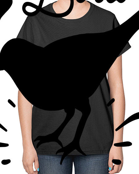 if you are a bird i am a bird 53# - birds-  Ladies T-Shirt