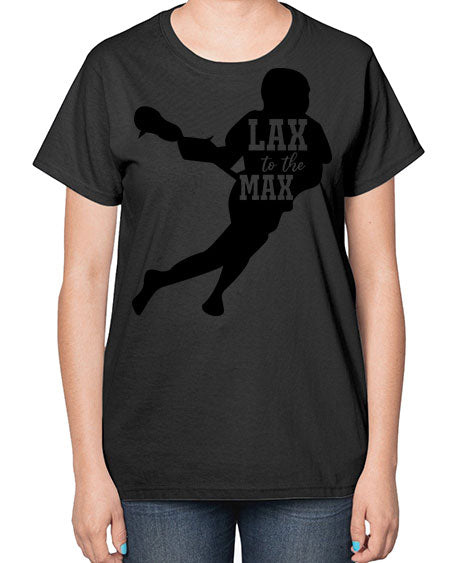 lax to the max 2# - lacrosse-  Ladies T-Shirt