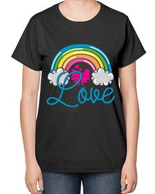 love 276# - unicorn-  Ladies T-Shirt