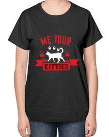 me your kitties Style 68# - cats-  Ladies T-Shirt
