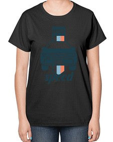 more speed 40# - car-  Ladies T-Shirt