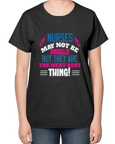 nurse may not be angels Style 1180# - nurse-  Ladies T-Shirt