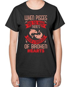 pisces 360# - pisces-  Ladies T-Shirt