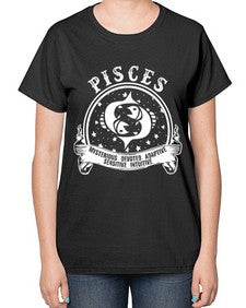 pisces 48# - pisces-  Ladies T-Shirt
