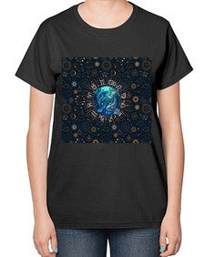 pisces Straight 366# - pisces-  Ladies T-Shirt
