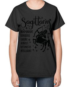 sagittarius 397# - sagittarius-  Ladies T-Shirt