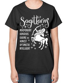 sagittarius 401# - sagittarius-  Ladies T-Shirt