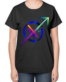 sagittarius 402# - sagittarius-  Ladies T-Shirt