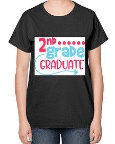 secondgradegrad 839# - second grade-  Ladies T-Shirt