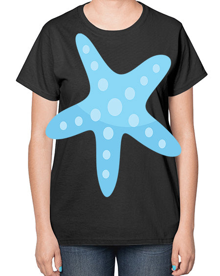 starfish 2# - shark-fish-  Ladies T-Shirt
