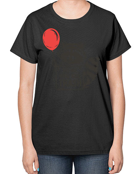 stay trashy with texture 65# - raccoon-  Ladies T-Shirt