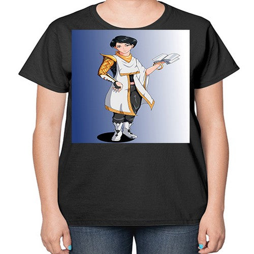 the book master 58# - anime-  Ladies T-Shirt