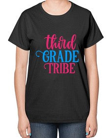 third grade tribe 978# - third grade-  Ladies T-Shirt