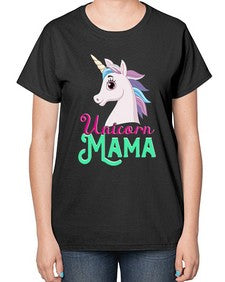 unicorn mama 471# - unicorn-  Ladies T-Shirt