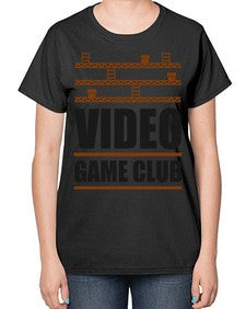 video game club 160# - video games-  Ladies T-Shirt