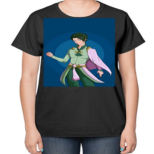 wearing royal dress98# - anime-  Ladies T-Shirt