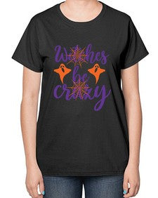 witches be crazy 10# - witch-  Ladies T-Shirt