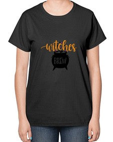 witches brew 6# - witch-  Ladies T-Shirt