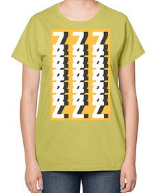 Abstract Shape 187# - art pop art-  Ladies T-Shirt
