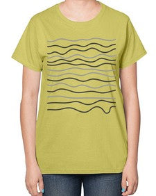 Abstract Shape 194# - art pop art-  Ladies T-Shirt