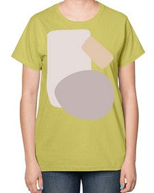 Abstract Shape 197# - art pop art-  Ladies T-Shirt