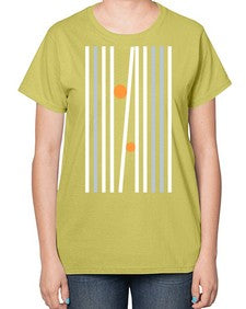 Abstract Shape 202# - art pop art-  Ladies T-Shirt