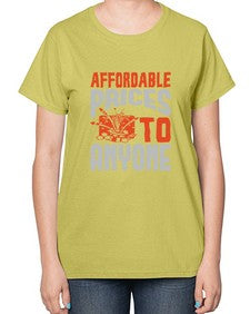 Affordable prices to anyone Style 28# - cleaner-  Ladies T-Shirt