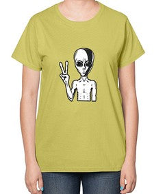Alien 59# - ufo-  Ladies T-Shirt