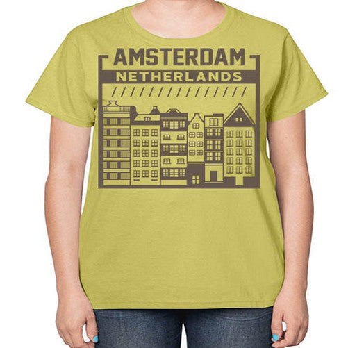 Amsterdam 320# - cities-  Ladies T-Shirt