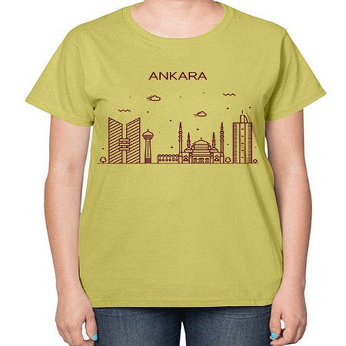 Ankara 330# - cities-  Ladies T-Shirt