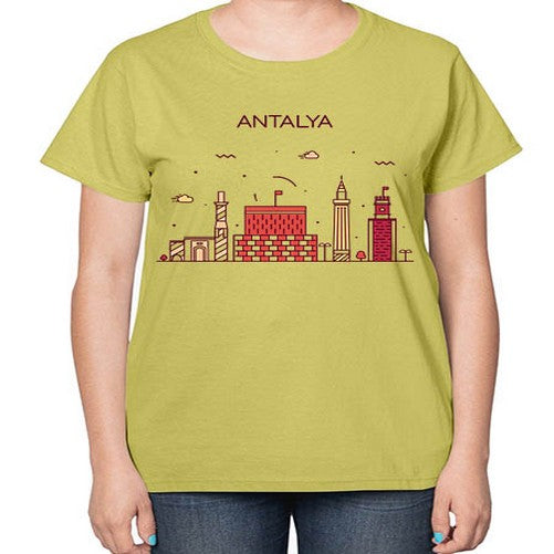 Antalya 335# - cities-  Ladies T-Shirt