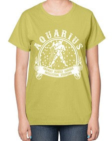 Aquarius 43# - aquarius-  Ladies T-Shirt