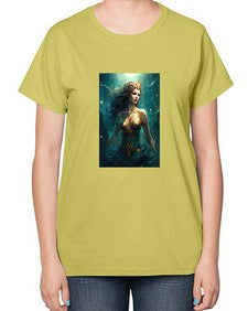 Aquarius 52# - aquarius-  Ladies T-Shirt