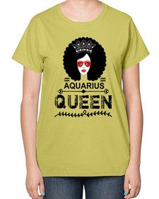 Aquarius queen 75# - aquarius-  Ladies T-Shirt