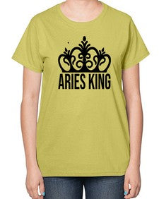 Aries king 107# - aries-  Ladies T-Shirt