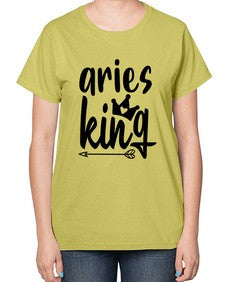 Aries king 108# - aries-  Ladies T-Shirt