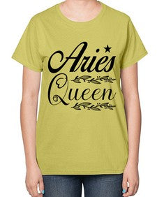 Aries queen 119# - aries-  Ladies T-Shirt
